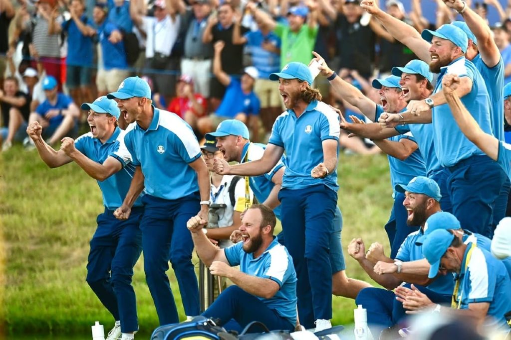 ryder-cup-odds-tilt-heavily-in-europe’s-favor-after-dominating-opening-sessions